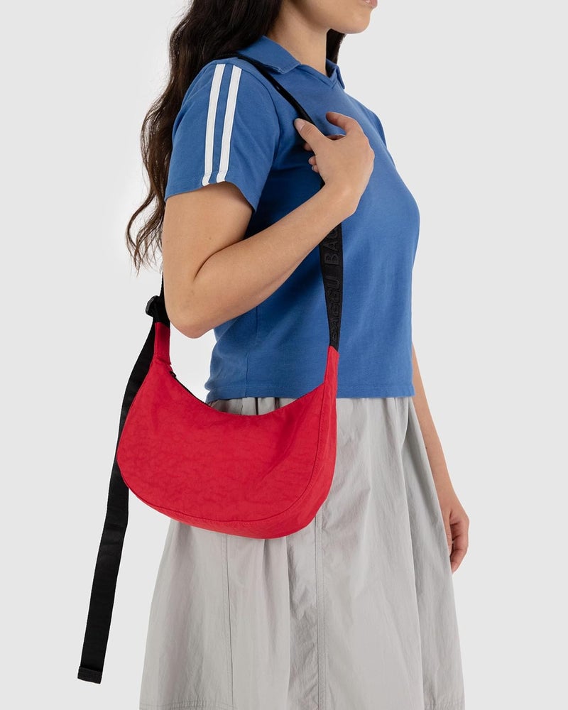 BAGGU Small Nylon Crescent Bag - Image 2
